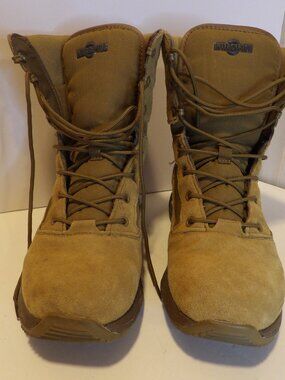 + Interceptor MNIN27DP001 Men’s Tactical Tan Suede Boots Size 9